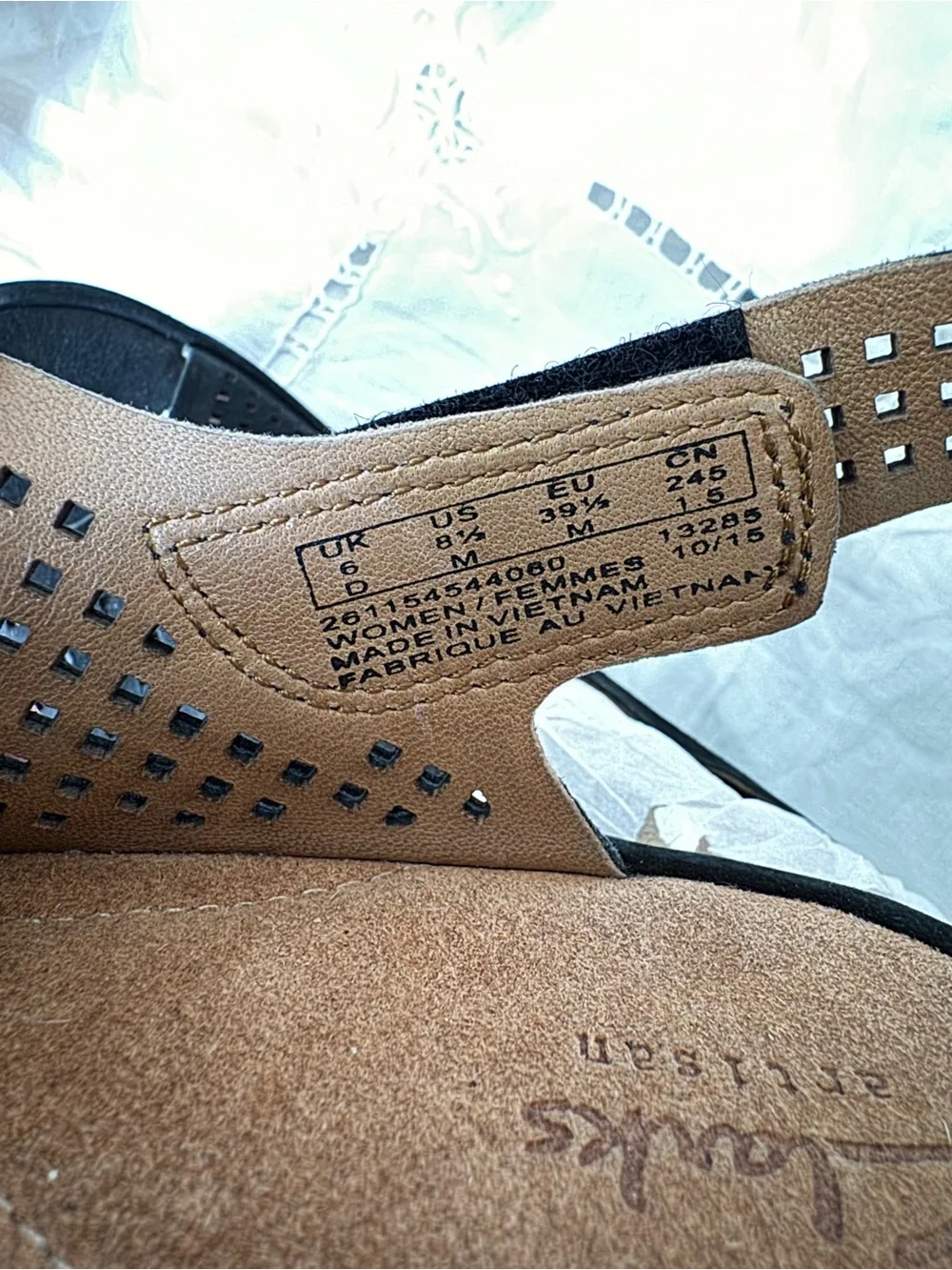 Women's Clarks Reedly Variel Wedge Sandal black
